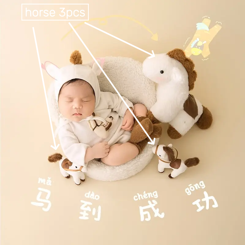 Horse 3pcs